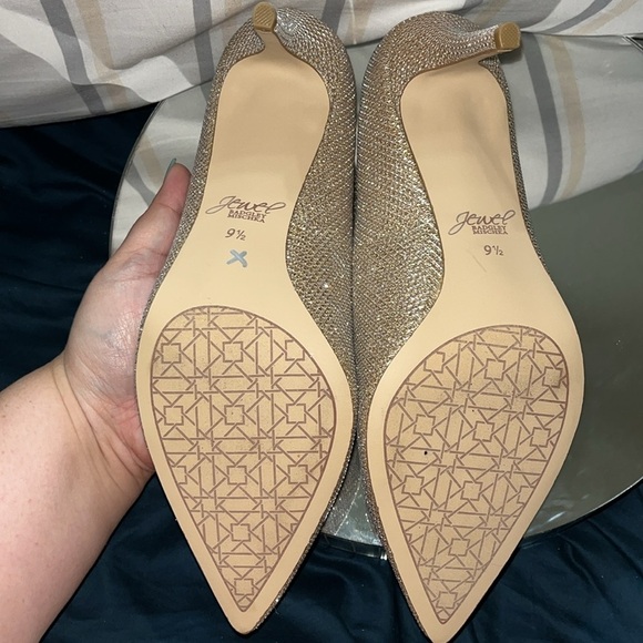 Badgley Mischka Jewel Sparkly Luxury Heels, Size 9.5 - Picture 7 of 10